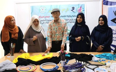 برعاية وزير الشباب والرياضة ..  ورشة تدريبية في "الرسم على الحرير"