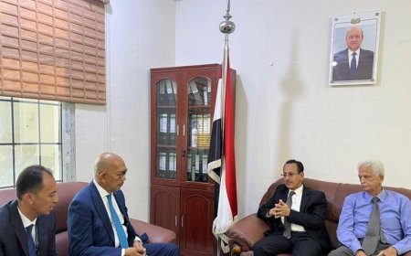 مستشار وزير الخارجية يلتقي السفير الاندونيسي