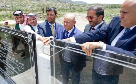 برعاية الرئيس العليمي.. البرنامج السعودي يدشّن حزمة من المشاريع في تعز