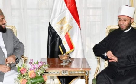 وزير الأوقاف شبيبة  يبحث مع نظيرة المصري برامج تدريب الدعاة والخطباء 