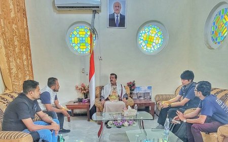 وكيل مأرب يبحث مع منظمة اكسبت الدولية تدخلاتها الانسانية في المحافظة