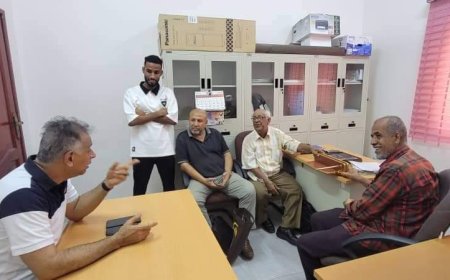 الجاوي يطلع على التقرير الاولي لازالة بلوكانات عمارة ارتيريا المتهالكة