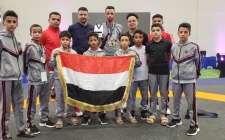 منتخب مأرب للتايكواندو يحرز ذهبية وثلاث فضيات وبرونزية في بطولة التحدي بمسقط.