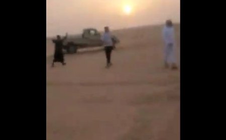 قطاع طرق يعتدون على مسافرين بصحراء الجوف