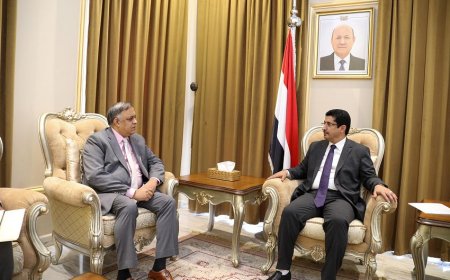 وكيل وزارة الخارجية يبحث مع السفير الهندي سبل تعزيز وتطوير العلاقات الثنائية