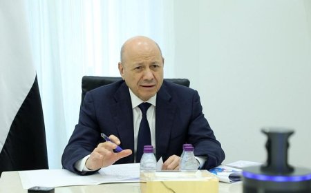 الرئيس العليمي يؤكد التزام الدولة بدعم كامل للقطاع الصحي