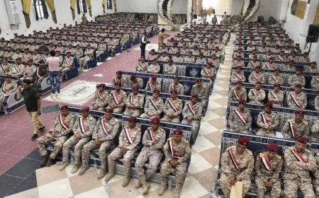 رئيس الأركان يشهد احتفال المنطقة العسكرية السابعة بتخرج دفعة قادة كتائب