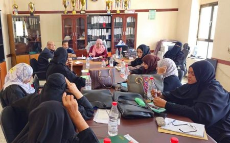 اجتماع يناقش أوضاع قطاع التعليم بمديرية صيرة بعدن