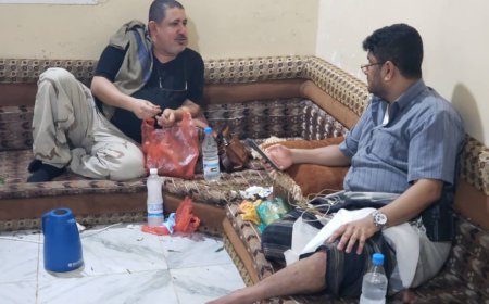 المناضل أديب العيسي يلتقي مدير أمن أبين ويشيد بخطة تأمين مليونية "عشال ولا للإرهاب"