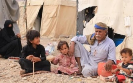 37.8 ألف أسرة نازحة في مأرب مهددة بالطرد من مساكنها ومخيماتها