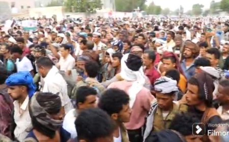 بيان هام صادر عن القوى السياسية والمجتمعية من ساحة مليونية عشال الثانية في زنجبار بأبين