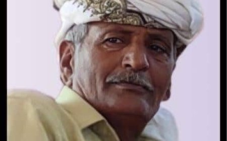 المناضل اديب العيسي يعزي في وفاة الشيخ احمد حسن الشجح شيخ قبيلة المحاثيث
