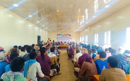 إشهار فرع الإئتلاف الوطني الجنوبي بمديرية لودر