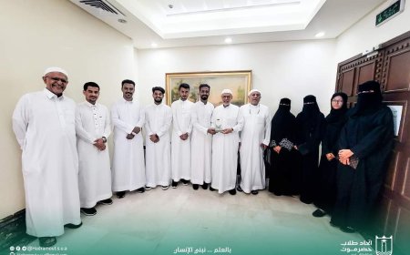 إدارة اتحاد طلاب حضرموت م /عدن تلتقي بالشيخ المهندس عبدالله أحمد بقشان