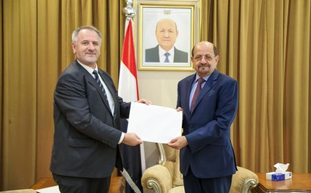 وزير الخارجية يتسلم نسخة من أوراق اعتماد سفير البوسنة والهرسك