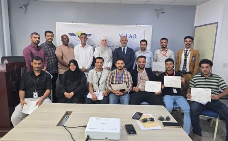 اختتام ثالث دورة للأمن الأساسي في مجال أمن الطيران لعدد من منتسبي هيئة الطيران ومطار عدن الدولي