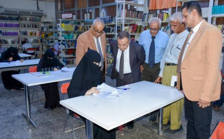 جامعة عدن تدشن امتحانات المفاضلة في كلية الطب والعلوم الصحية 