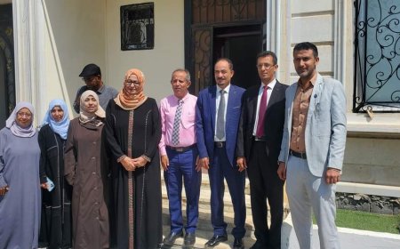 جامعة العلوم والتكنولوجيا تزور مجلس الاعتماد الأكاديمي وضمان جودة التعليم العالي بعدن