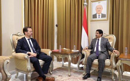 وكيل وزارة الخارجية يلتقي نائب رئيس دائرة الشرق الأوسط وشمال افريقيا بالخارجية الألمانية