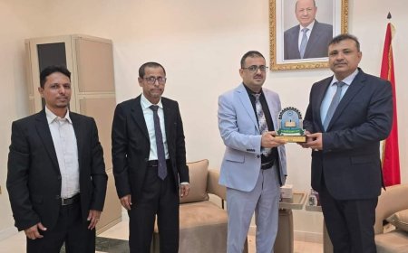 وفد جامعة العلوم و التكنولوجيا يزور وكيل وزارة التعليم العالي العماني والسفير اليمني بعمان