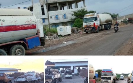 محور تعز يفرض زيادة غير قانونية على أسعار الغاز المنزلي بالقوة