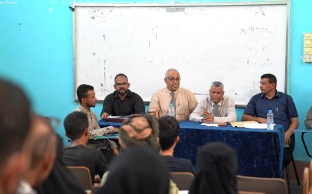 كلية الإعلام بجامعة عدن تدشن المقابلات الشخصية مع الطلاب المتقدمين للعام الدراسي 2024 - 2025م