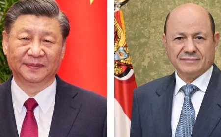 رئيس مجلس القيادة يهنئ باليوم الوطني الصيني