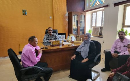 صلاح الدين مهدي يتسلم مهام إدارة التربية والتعليم بخورمكسر