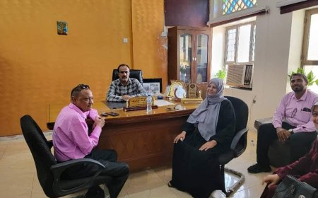 صلاح الدين مهدي يتسلم مهام إدارة التربية والتعليم بخورمكسر