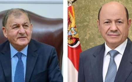 رئيس مجلس القيادة يهنئ باليوم الوطني العراقي