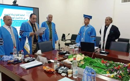 الماجستير بامتياز للباحث أحمد عوض لزرق من جامعة العلوم والتكنولوجيا في إدارة الأعمال