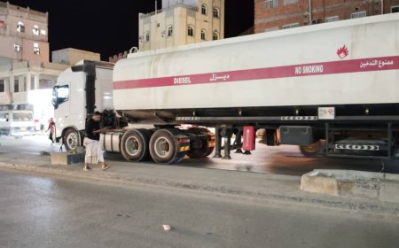 حضرموت.. محتجون يمنعون مرور ناقلات النفط المخصصة لكهرباء عدن