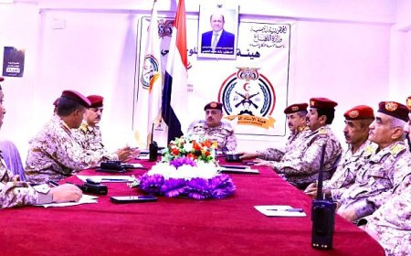 هيئة الإسناد اللوجستي تناقش سير العمل وتقييم الأداء