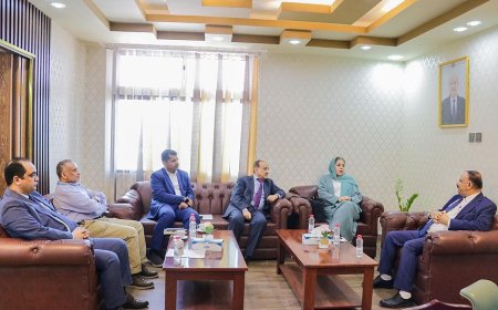 الوزير حُميد يبحث مع نائب ممثل البرنامج الانمائي تدخلاته ومشاريعه في قطاع النقل