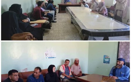 لحج.. منظمة دولية تناقش تعزيز فرص الأمن الغذائي بطور الباحة