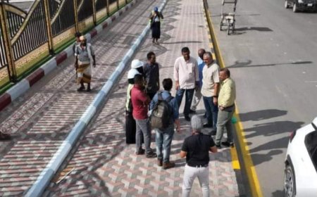 الماس يدشن أعمال طلاء مشروع السفينة إلى بنك_عدن