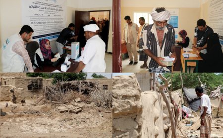 مؤسسة بناء للتنمية تسارع بإغاثة متضرري كارثة السيول في مديرية خنفر بأبين