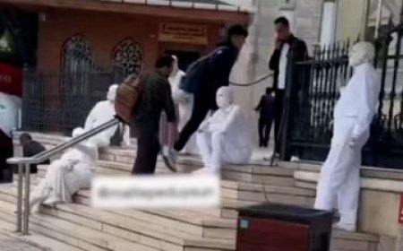 مقطع متداول أمام مسجد  يثير جدل حول  "عبدة الشيطان"