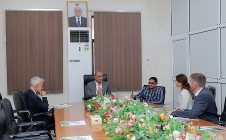 وزير المالية يبحث مع مبعوث النرويج دعم القطاعين الاقتصادي والمالي