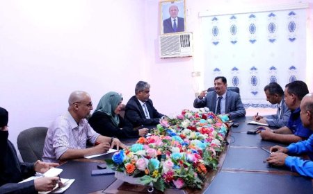 برأسة الوكيل الجفري لجنة التأهيل الوظيفي تعقد اجتماعا لمناقشة إعادة تفعيلها 