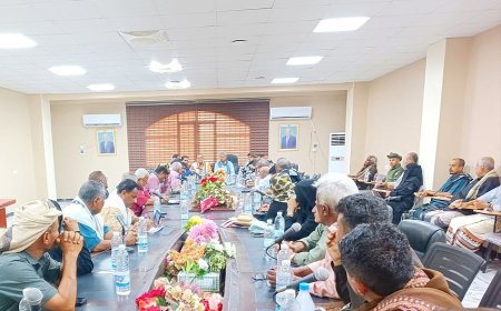 اجتماع طارئ لتنفيذية لحج لمناقشة التطورات الامنية في المدينة