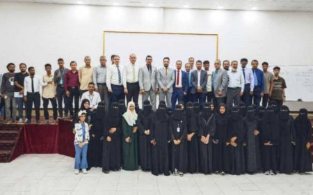 كلية الطب والعلوم الصحية التطبيقية بالجامعة الألمانية الدولية عدن تحتفي بأسبوع الرعاية التنفسية