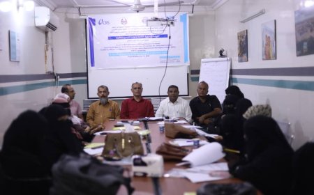 منظمة صناع النهضة NMO تنظم ورشة تدريبية بعدن خاصة بأدوات المسح والتقييم