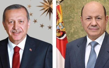 رئيس مجلس القيادة يهنئ بذكرى اعلان الجمهورية في تركيا