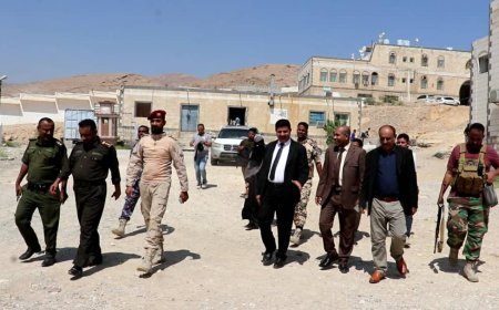 اللجنة الوطنية للتحقيق تطلع على أوضاع نزلاء السجن المركزي بحضرموت