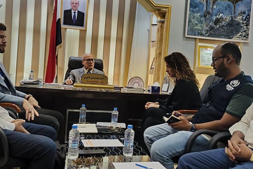 اجتماع مع ممثلي الأمم المتحدة يناقش المشاريع والبرامج الهادفة لإيجاد حلول تنموية مستدامة اجتماع مع ممثلي الأمم المتحدة يناقش المشاريع والبرامج الهادفة لإيجاد حلول تنموية مستدامة