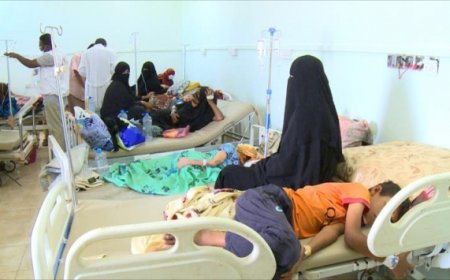 موجات متوالية للكوليرا والحميات تفتك بسكان محافظة أبين