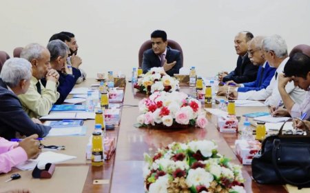 اجتماع في عدن يناقش تحضيرات انعقاد المؤتمر الأول للتعدين