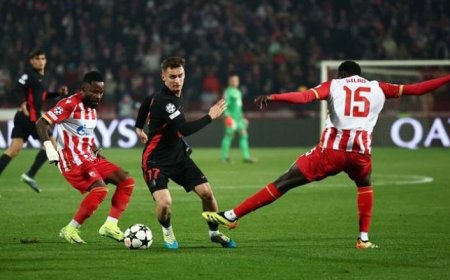 درس مجاني لكبار أوروبا.. النجم الأحمر رغم خسارته يعطل سلاح برشلونة!