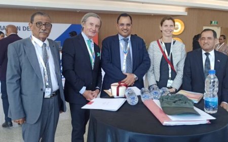 الوزير السقطري يبحث مع مسؤولين دوليين اوجه التعاون والاستفادة من خبرات الفنية للاغذية الزراعية